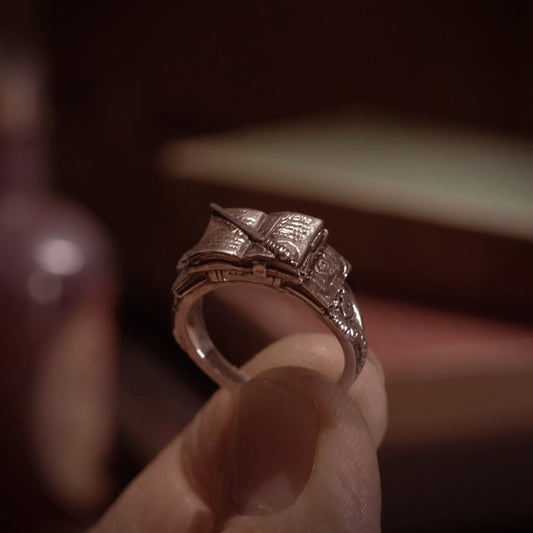 Keiko Bee 'Inspired By' Spellbook Ring