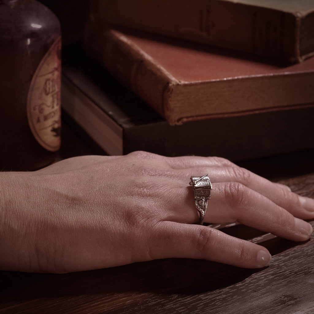 Keiko Bee 'Inspired By' Spellbook Ring