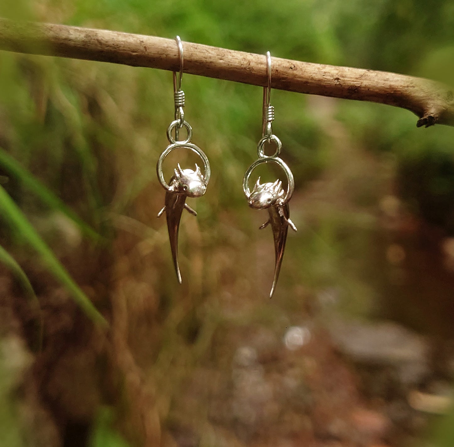 Keiko Bee Axolotl Earrings