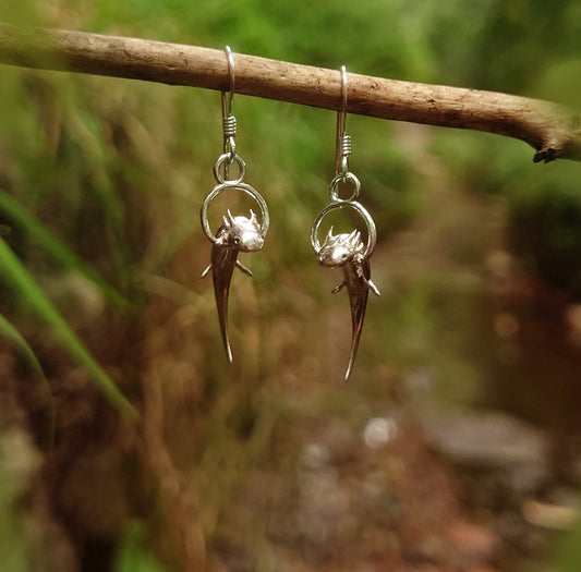 Keiko Bee Axolotl Earrings