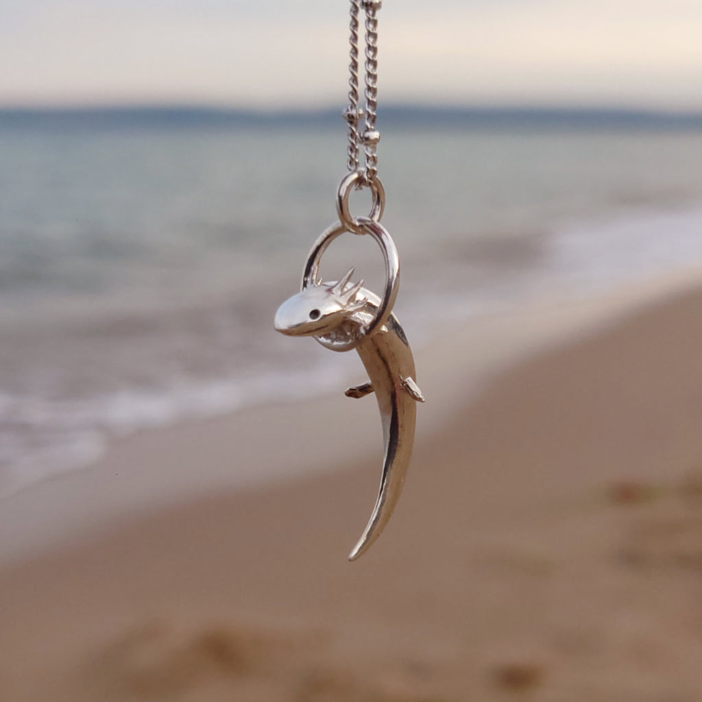 Keiko Bee Axolotl Pendant
