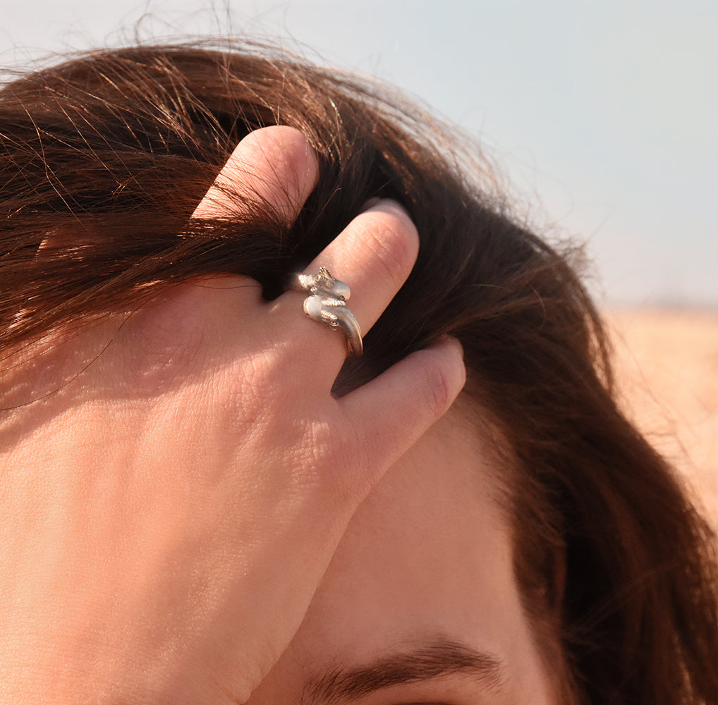 Keiko Bee Axolotl Ring