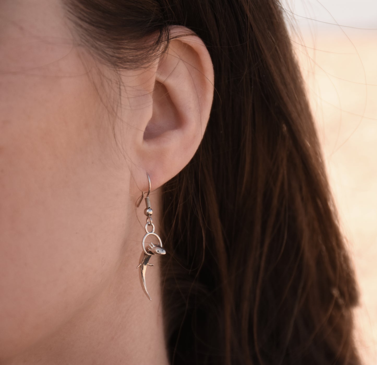 Keiko Bee Axolotl Earrings