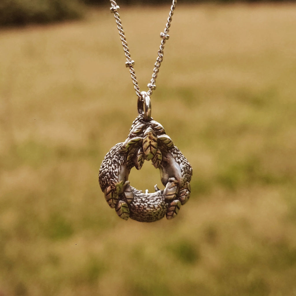 Keiko Bee 'Hedgehogs at Play' Pendant