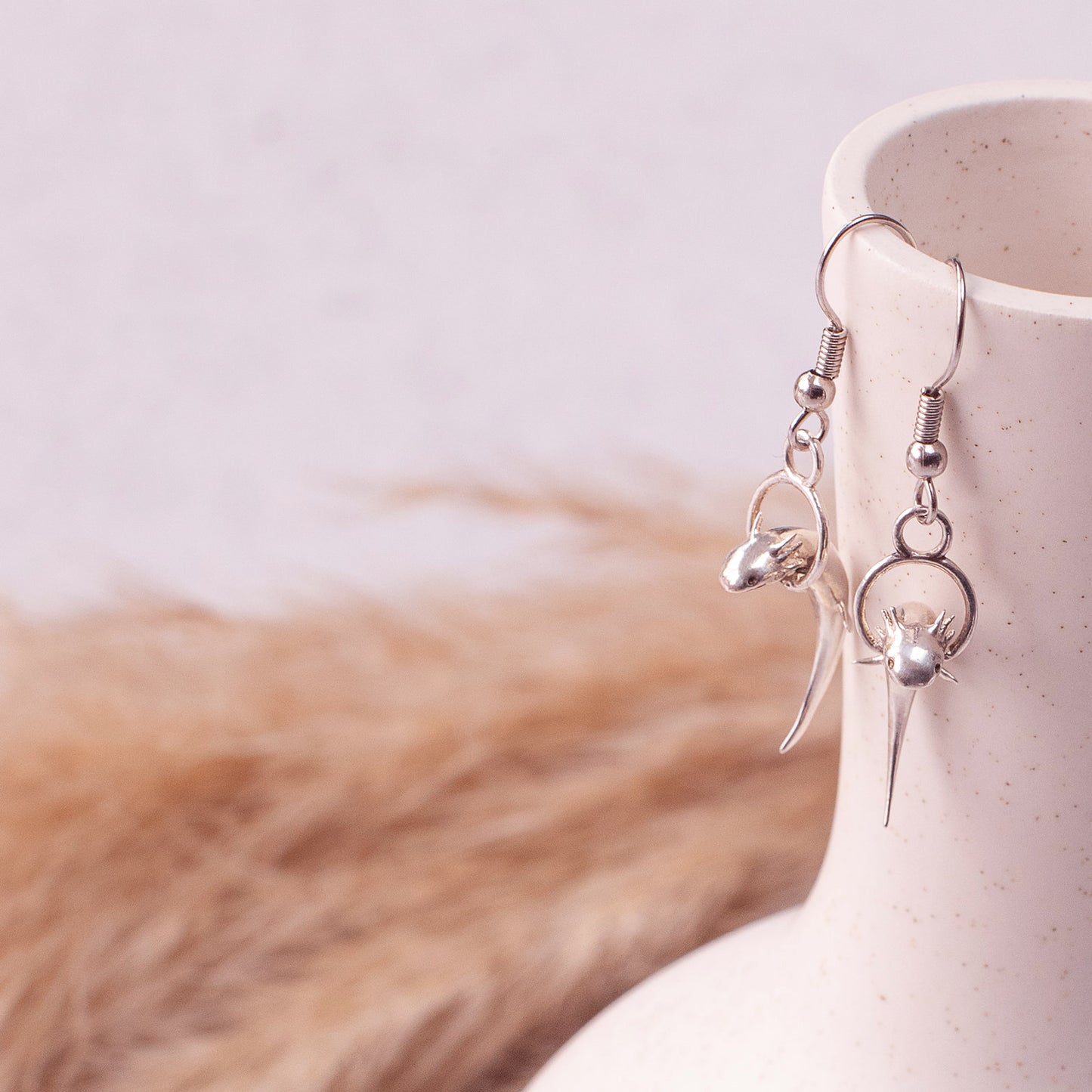 Keiko Bee Axolotl Earrings