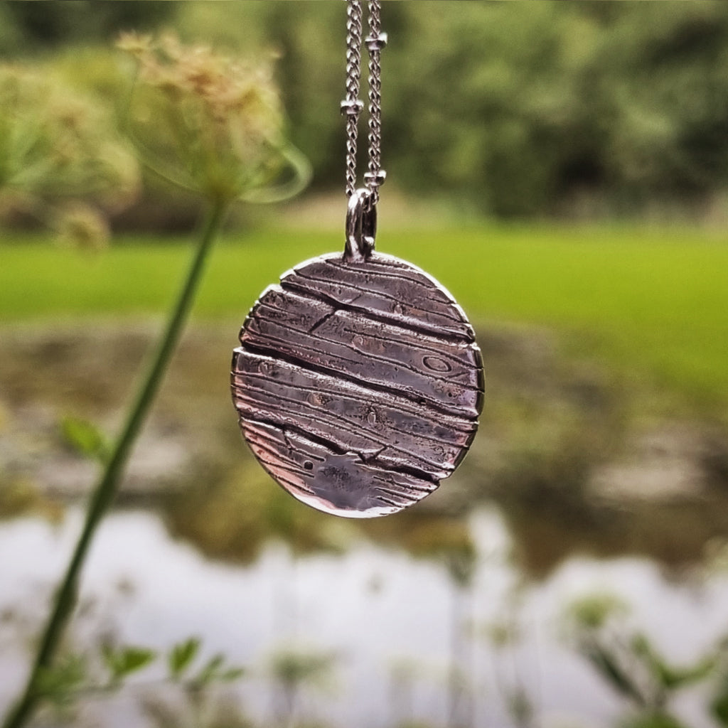 Keiko Bee Spider Disc Pendant