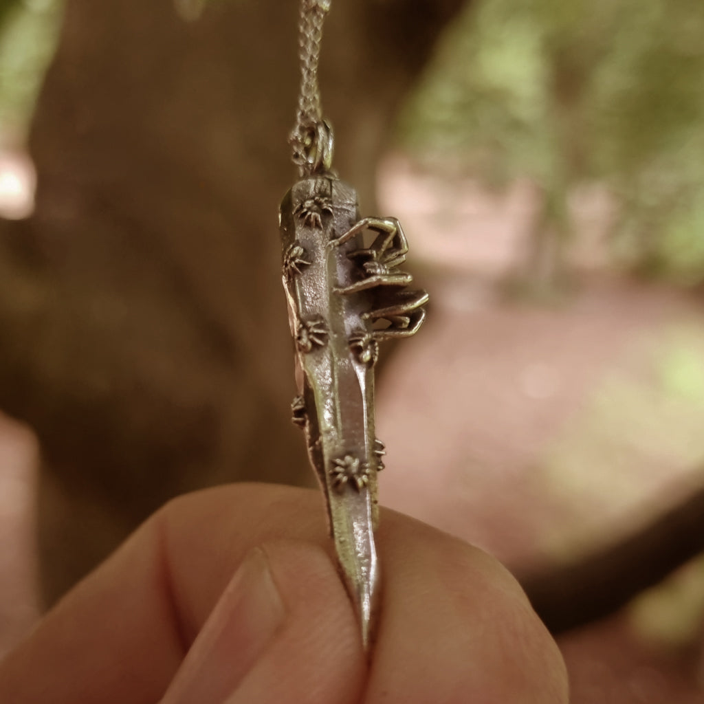 Keiko Bee Spider Shard Pendant