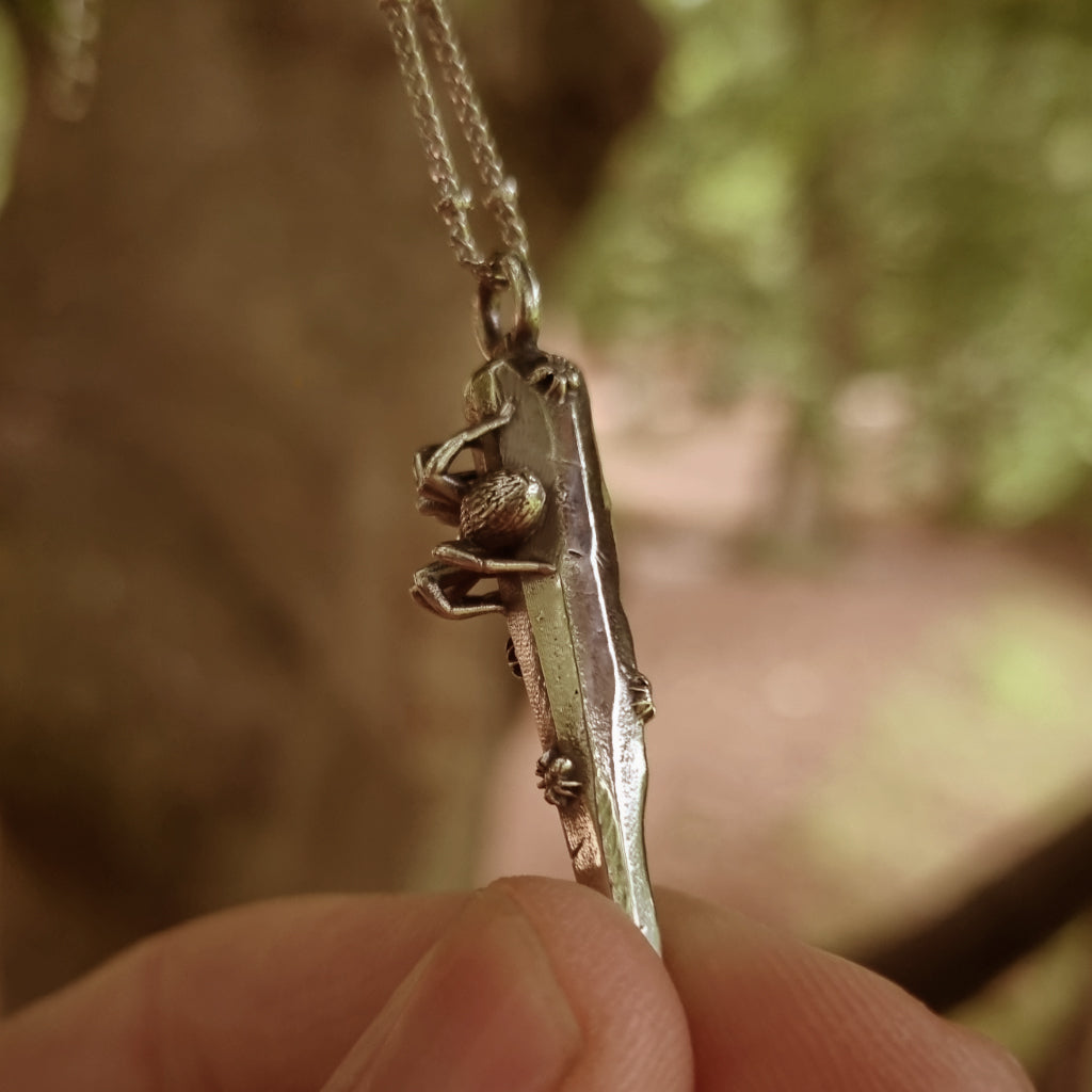 Keiko Bee Spider Shard Pendant
